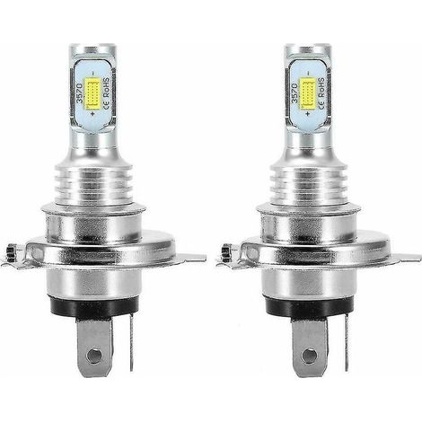 H4 9003 HB2 6000K LED-Lampen – 40 W – 14000 Lumen – Aluminiumgehäuse zur Wärmeableitung – Plug & Play für Fern- und Nebelscheinwerfer (1/5)