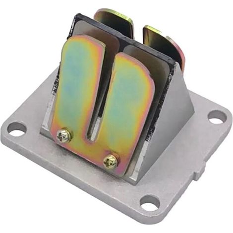 Adecuado para sistemas de aire de motocicleta nuevos y de alta calidad, conector de manguera de admisión de válvula de láminas, kit de válvula de láminas, adecuado para DT125 de 125 cc. (1/3)