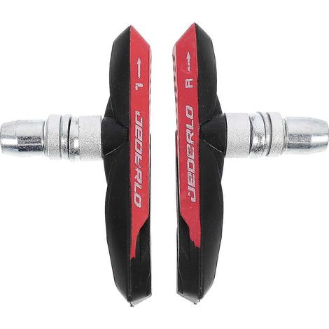 Jeu de plaquettes de frein pour vélo, freinage haute performance, 2 paires, conception à friction élevée (1/5)
