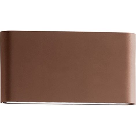 Applique esterno gea led taarhi 175 ges882n ip54 led alluminio lampada parete classica biemissione
