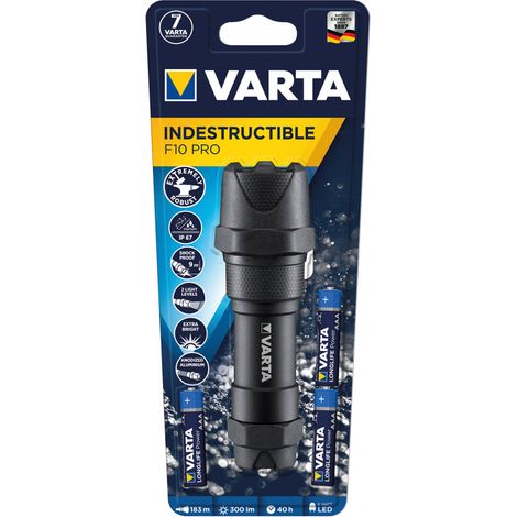 Varta Indestructible F10 Pro 18710101421 LED (monocolore) Torcia tascabile a batteria 300 lm 132 g (1/5)