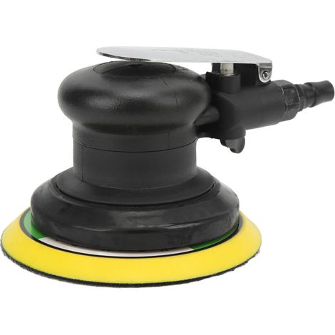 Ponceuse pneumatique 5 pouces, 12 000 tr/min, faible niveau sonore, pour le ponçage, le meulage et le polissage de carrosseries, meubles et métaux.