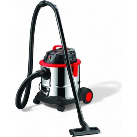 aspirapolvere solido e liquidi 1000w serbatoio acciaio inox 20lt aspirazione potente 16kpa flusso aria 40lt/sec rumorosità 85db (1/4)