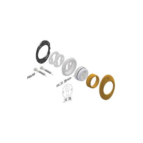 DEFENDER MECCANICO 4280 MECDEF BRONZATO- - ø mm.46x20h. - interasse mm.38 - 1 pezzi SECUREMME