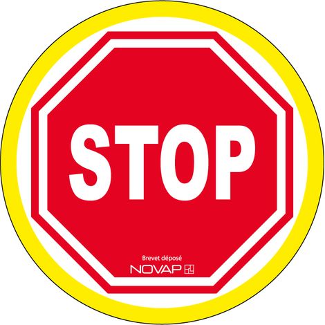 Panneau stop - haute visibilité - Ø 300mm - 4090184