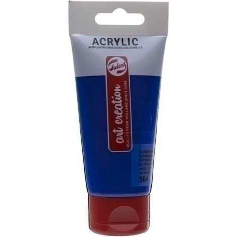 PINTURA ACRIL.TALENS 75 ml AZUL ULTRA. - Pack de 3 unidades