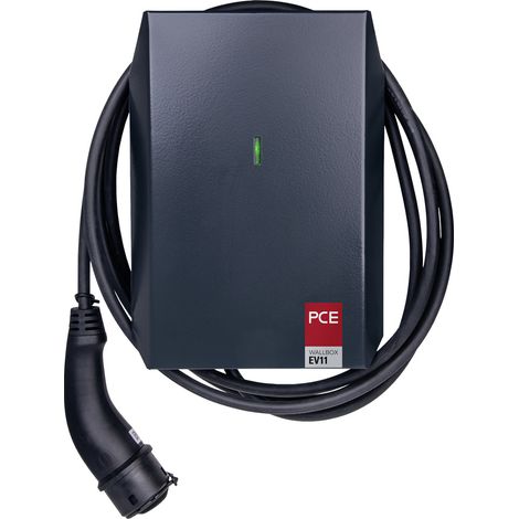 Wallbox EV11 5m Ladekabel Typ2 11 KW 370100 (1/4)