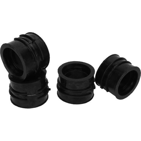 Joint d'admission pour carburateur JKJ 54, 4 pièces, référence 16065-1108, compatible Kawasaki GPZ900R Ninja ZX900A 1990-1994, Anti-Dive 1984-1989, en caoutchouc résistant (1/5)