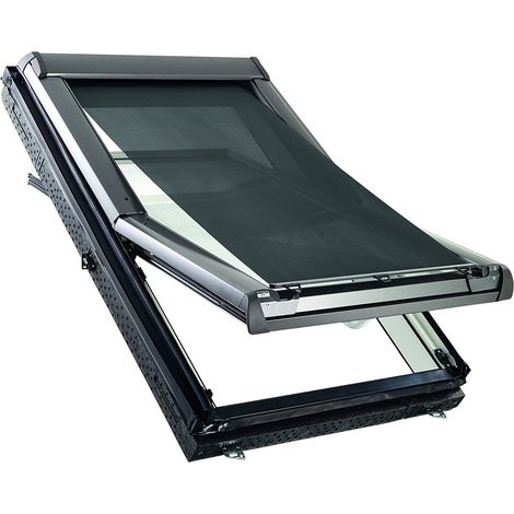 ZAR Screen Roto Protezione dal Sole e dal Calore Completa Funzionalità Anche con la Finestra Aperta Lunghezza Regolabile per finestre Roto Serie Designo R4/R7 con Dimensioni 054/xxx Larghezza 054 cm (1/5)