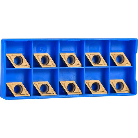 10pcs CNC Carbide Tips Inserts Blade Cutter Lathe Turning Tool With Box