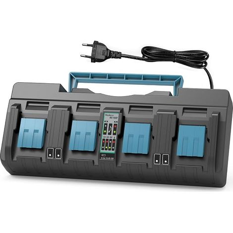 DC18SF 4Ports Chargeur pour Makita 14.4V-18V Batterie (1/5)