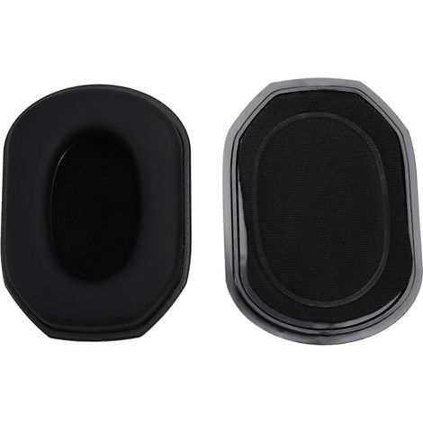 Coussinets d'oreille souples pour casque Walker's Razor, coussinets de rechange faciles à nettoyer, noirs