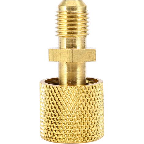 Lot R134A R12 Climatisation Auto Adaptateur Convertisseur Flexible Raccord Kit Service Recharge (1/5)