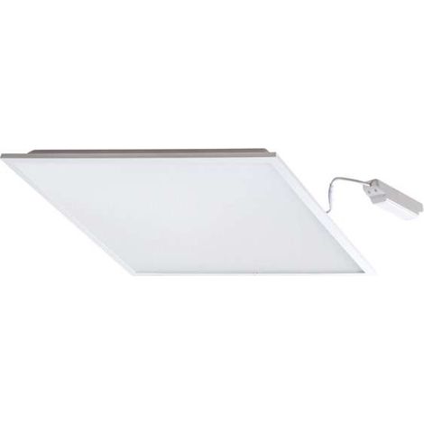 Dalle LED 38W étanche IP44 carré 595mmx595mm Blanc - Blanc Naturel 4000K (1/3)