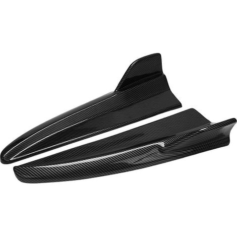 Difusor divisor de alerón trasero para parachoques de coche Mercedes Benz Clase C W205 C180 C200 C300 C63 2015-2021 Fibra de carbono (1/5)