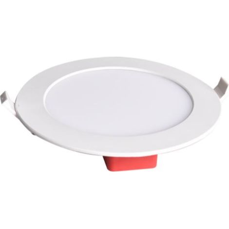 Pannello led da incasso slim rotondo 6watt con luce selezionabile fredda - naturale - calda iolume ioslim06wr346