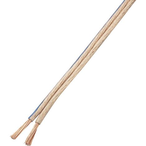 Cavo per altoparlanti 2 x 4 mm² Trasparente TRU COMPONENTS 1571459 10 m (1/3)
