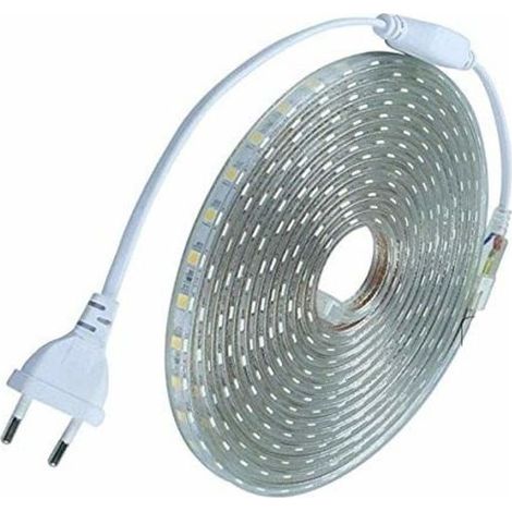 Kit complet de ruban LED 10 mètres 220 V étanche en silicone (1/5)