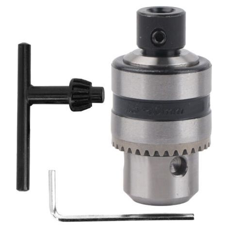 3 Jaw Drill Chuck, Key Type, 8mm Fixing Hole, for Grinding and Polishing Machine (1/5)