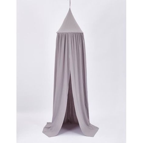 Rideau de lit - YSTP - Tente de jeu - Moustiquaire - Coton - 240cm - Gris clair (1/4)