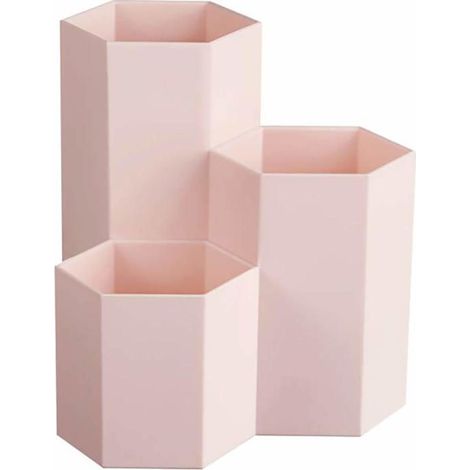 BelleRise - porte-stylos, articles de papeterie, rangement pour stylos, décoration de bureau (rose) (1/5)