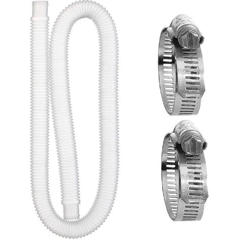 Tuyau De Piscine - 1.5 M - Diamètre 32 Mm - Polyéthylène - Pour Pompe De Piscine Hors Sol - 1 Pièce (1/4)