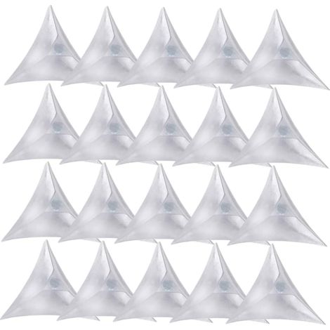 400 protège-coins pour meubles - triangulaire - pour tables (1/5)