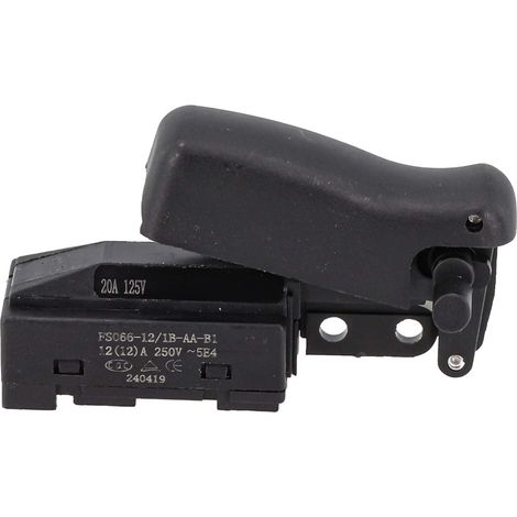 Trade-Shop Schalter Switch kompatibel mit Dewalt DW770, DW771, DW777, D27105, D27107, D27107XPS, DWS778 - Trennsäge Tauchsäge Kappsäge (1/5)