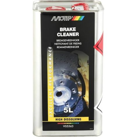 Agent de nettoyage de voiture Motip BRAKE CLEANER 5 l