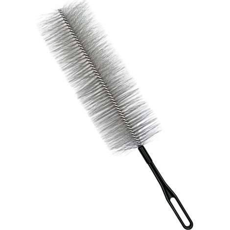 Brosse anti-poussière pour ventilateur dépoussiérage microfibre pliable Outil dépoussiéreur de ventilateur de sol pour les aérations rideaux climatiseur cadres de porte stores et in (1/5)