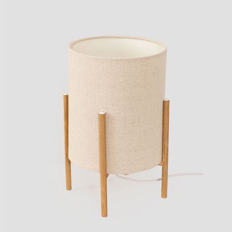 Lampe de Table Saek SKLUM Beige Crème