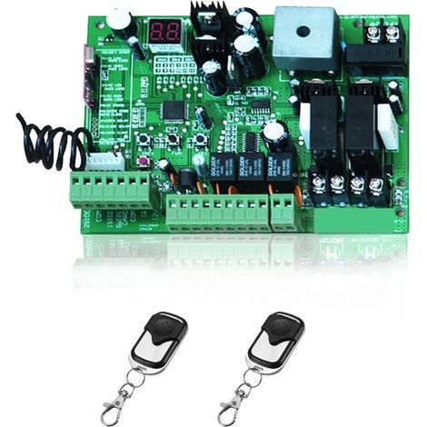 Kit d'ouvre-portes automatiques Carte universelle de Type 24V for panneau de commande d'ouvre-porte pivotant à Double bras automatique système de Center de contrôle intelligent pour accessoires de por (1/5)