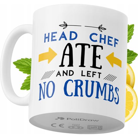 Lustige Tasse für den Chefkoch – Kaffee- oder Teebecher mit witzigem Textdesign – ideal für Geburtstage, Namenstage, Feiertage und besondere Anlässe. Hochwertige Tasse für Zuhause, Büro und Arbeit. Fa