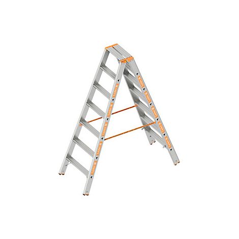 Escalera tipo tijera acceso por ambos lados 2 x 7 peldaños