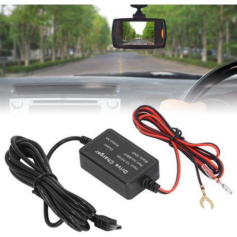 (Vidéo disponible) Kit de caméra embarquée câblée pour MINI/MICRO/TYPE C, chargeur USB et câble d'alimentation. (1/5)