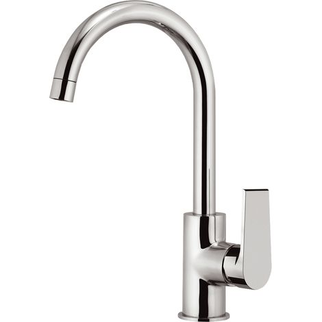 Miscelatore Monocomando per Lavello Canna Alta MARIANI - Serie Artic Cromato (1/3)