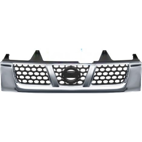 Grille de calandre noire et chromée Nissan Navara D22 2002-2005