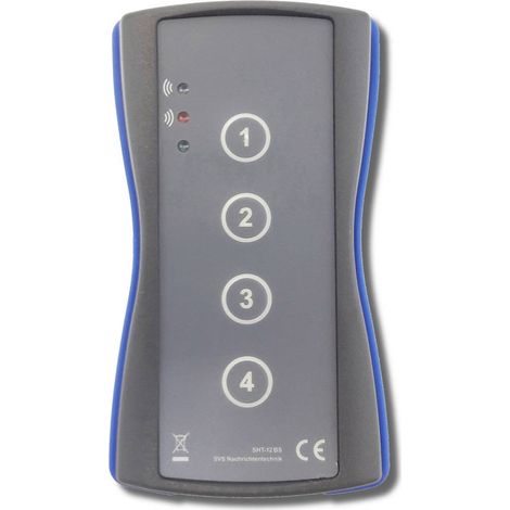 SVS Nachrichtentechnik SHT-12 BS 4 canaux Télécommande Portée max.: 1000 m 4.5 V (1/3)