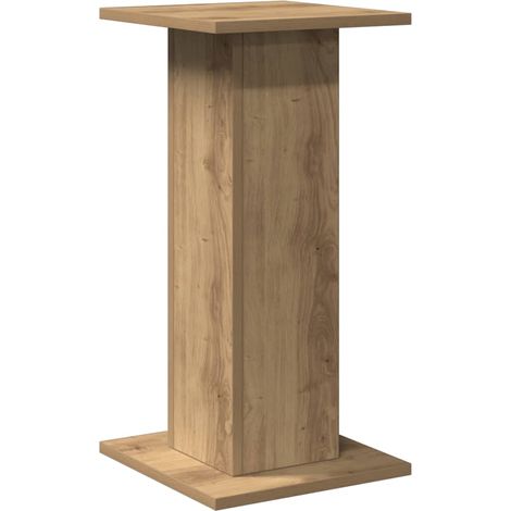 Supports de haut-parleurs 2 pcs chêne artisanal bois ingénierie