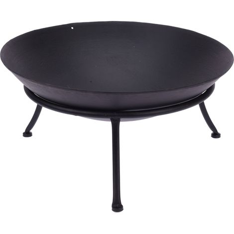 Feuerschale, gusseisern, Ø 57 cm, schwarz (1/3)