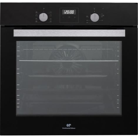 Continental Edison – Four encastrable catalyse chaleur pulsée – 80L – 2455W – 8 modes de cuisson – Nettoyage par catalyse – Dimensions L56 x P55 x H59 cm (1/5)