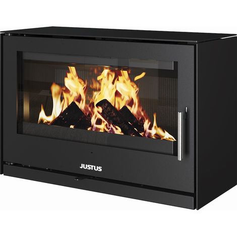 Dias XL Kaminofen Stahl Schwarz