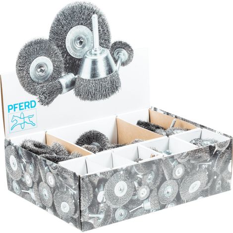 PFERD TOOLS Bürstenset Groß BSO ungezopft Stahl (1/2)
