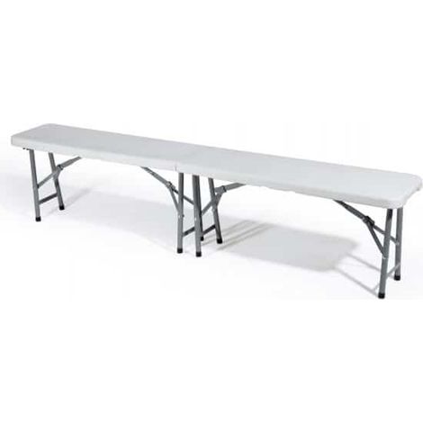 PANCA SEDUTA PIEGHEVOLE 183CM RICHIUDIBILE PORTATILE MARE BIRRERIA ESTERNO 178