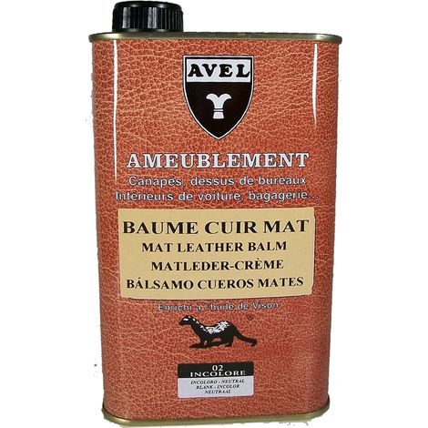 Avel Leder-Mattbalsam 500ml Farblos - AVEL