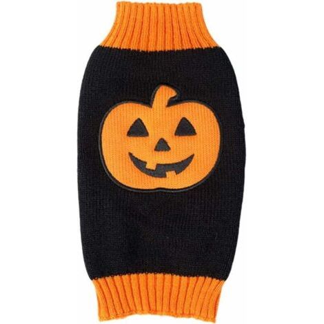 QORVA-Vêtements pour animaux de compagnie citrouille d'Halloween (XS)-Fei Yu (1/4)