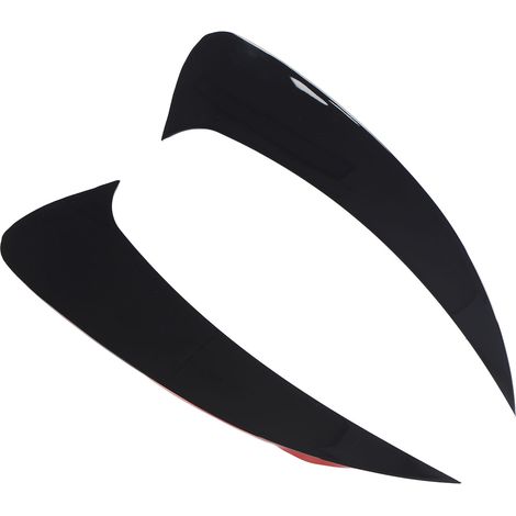 Lèvres Déflecteur Pare-chocs Arrière Noir Brillant Cadre Trim Ventilation Inférieure pour Mercedes AMG GT GT50 X290 (1/5)