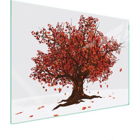 PLACA PROTECTORA DE VIDRIO PARA ESTUFA 70x52 ÁRBOL (1/5)