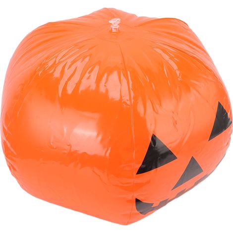 Décor d'Halloween Gonflable Citrouille Lumineuse Multicolore avec Télécommande pour Jardin et Pelouse (1/5)