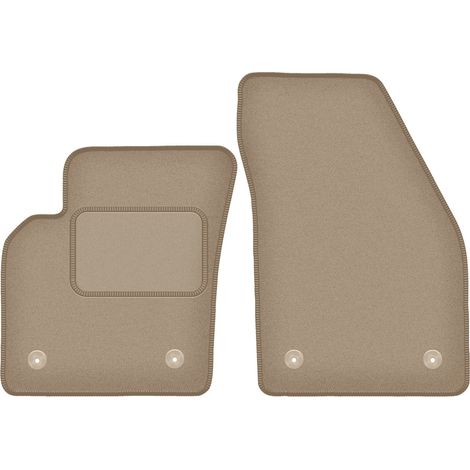 Tappetini anteriori per: Volvo C70 II coupé (2005-2013) beige